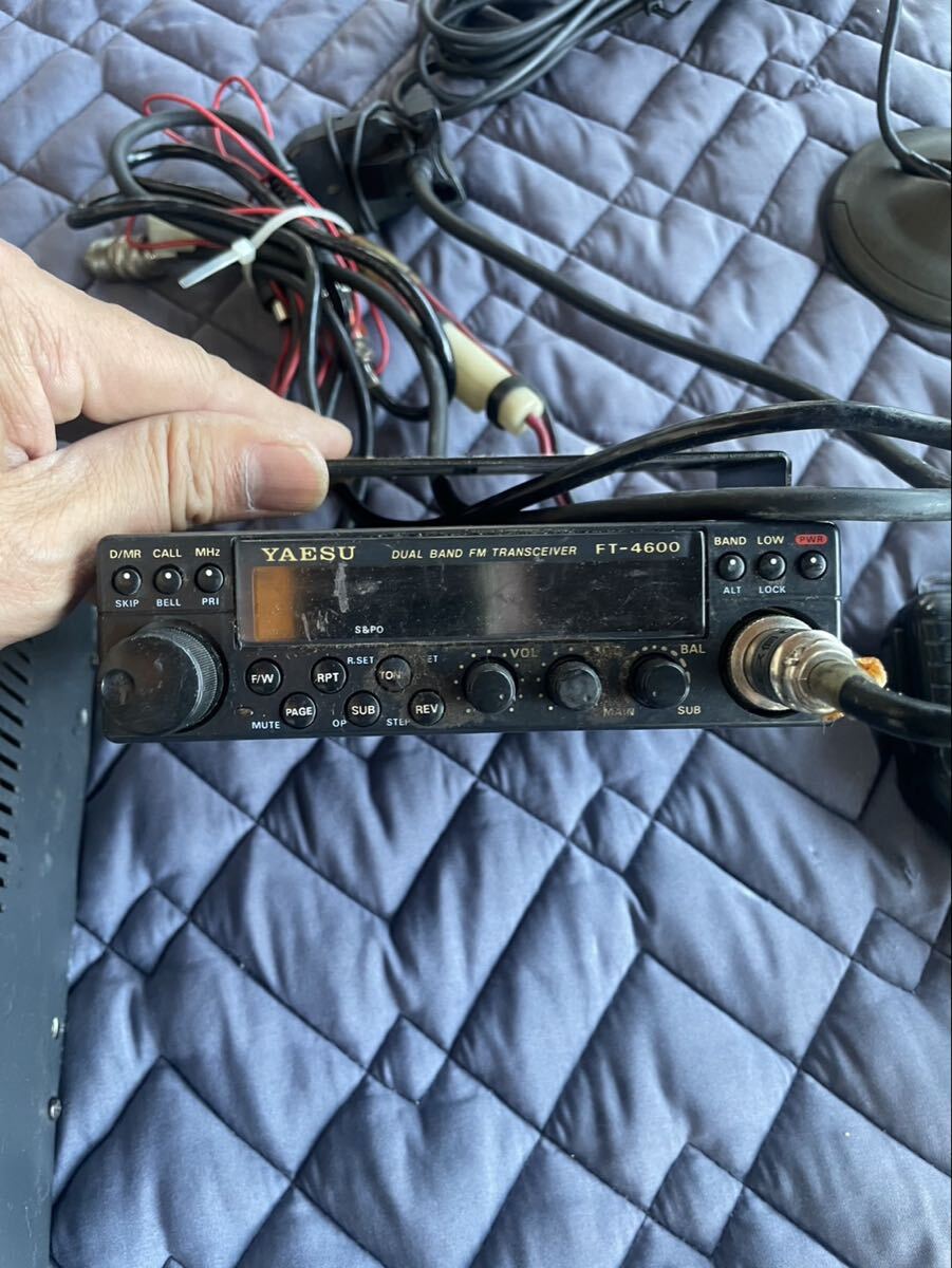 無線機セット / YAESU FT-4600 / MH-26 / DIAMOND DC CONVERTER GCM3500 中古品_画像8