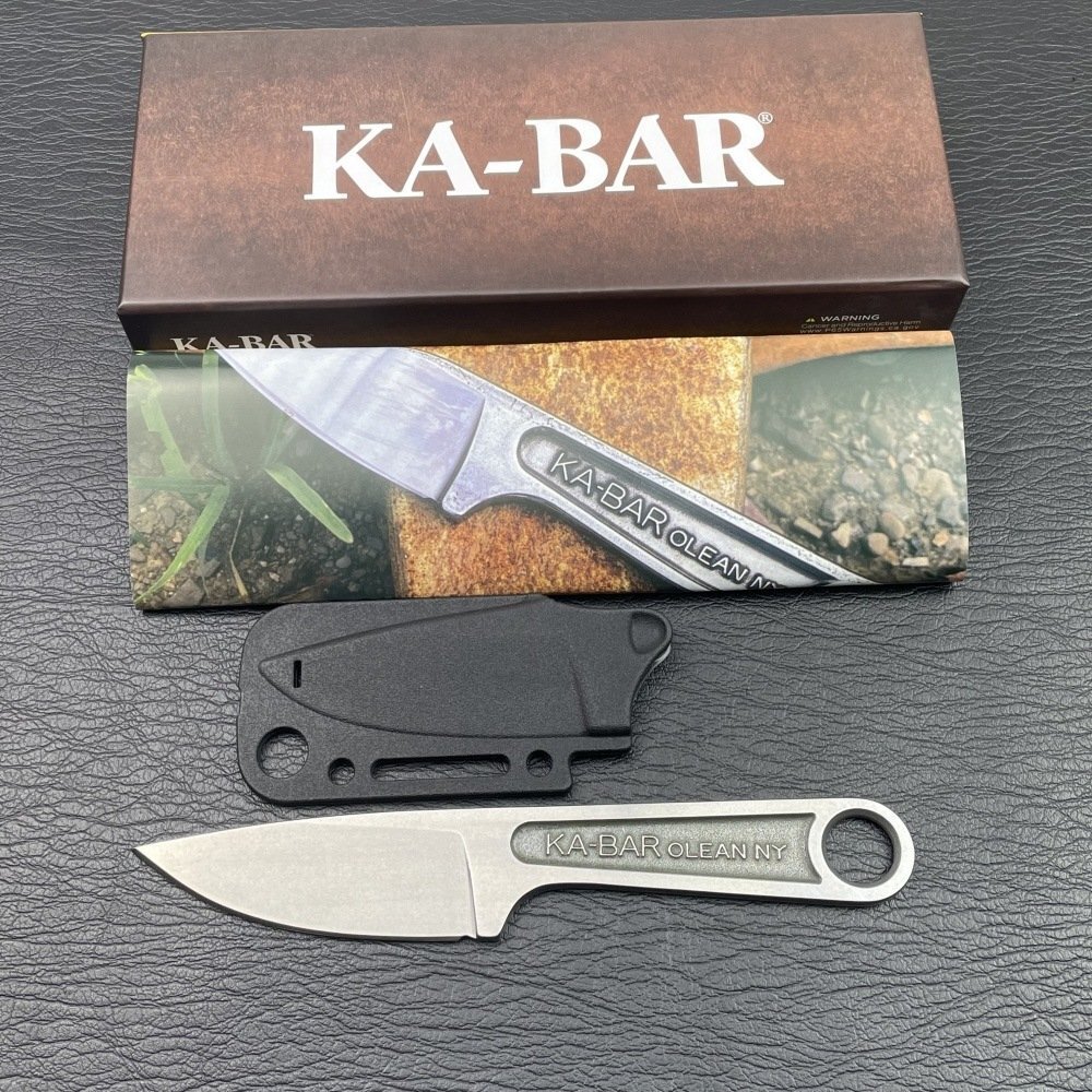 KA-BAR 1119 サバイバルナイフ 小型ストレートナイフ ナイフ アウトドア 釣り 魚釣り 山登り 野外登山