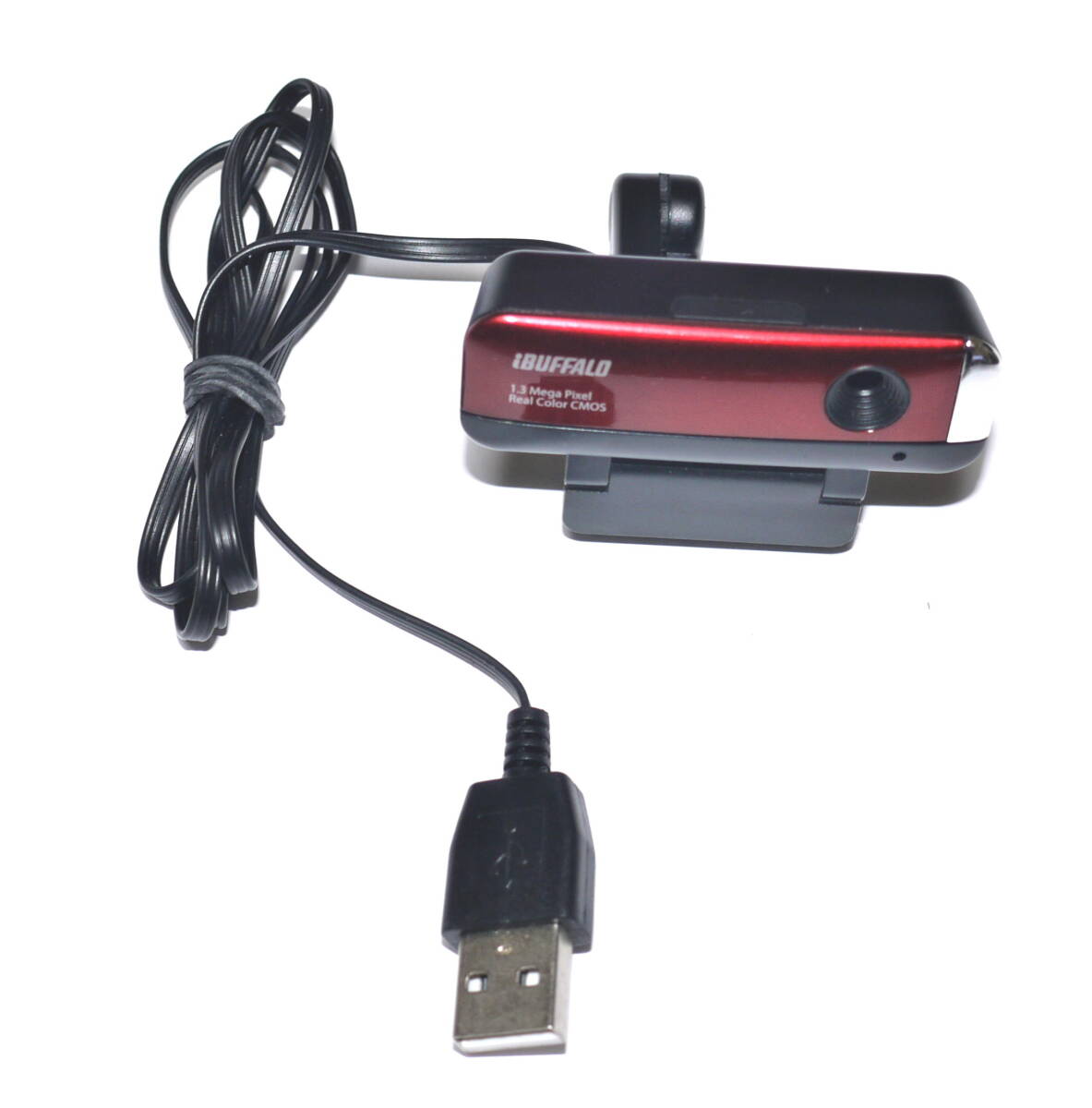 BUFFALO　130万画素Webカメラ ヘッドセット付　BSW13K10H　動作未確認_画像2