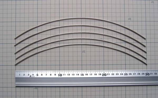 ◇国産（三晃製）ミディアムハイフレット　２１４Ｈ_画像1