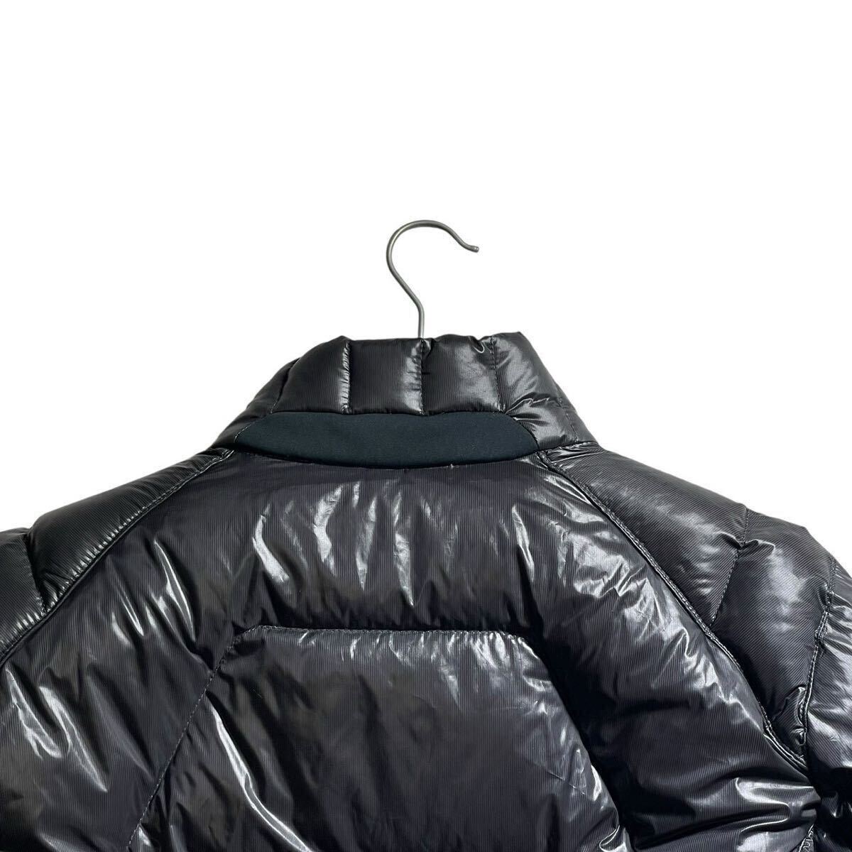 幻の3Lサイズ!!!圧巻の光沢感【ヒューゴボス HUGO BOSS】ボリュームMAX!!!別格のオーラ!!! ダウンジャケット ブラック _画像7