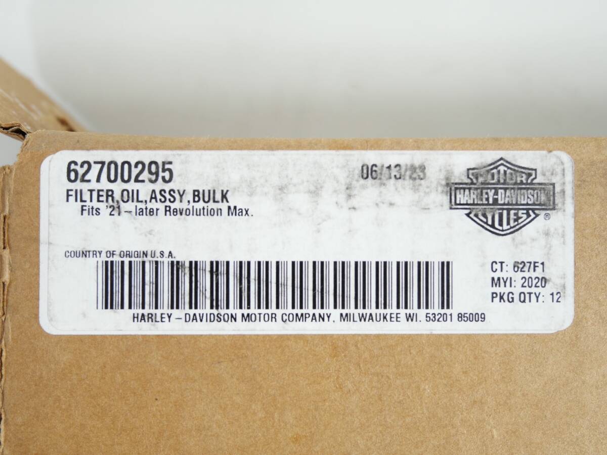 новый товар! Harley Davidson оригинальный двигатель масляный фильтр 12 шт. комплект RH1250 RA1250 хлеб America спорт Star S 62700295