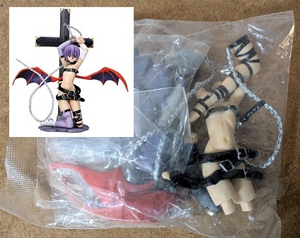 匿名配送　未開封 SR カプコン リアルフィギュアコレクション ヴァンパイアセイヴァー 第4弾 PART4 リリス 単品 レザータイプ Yujin_画像1