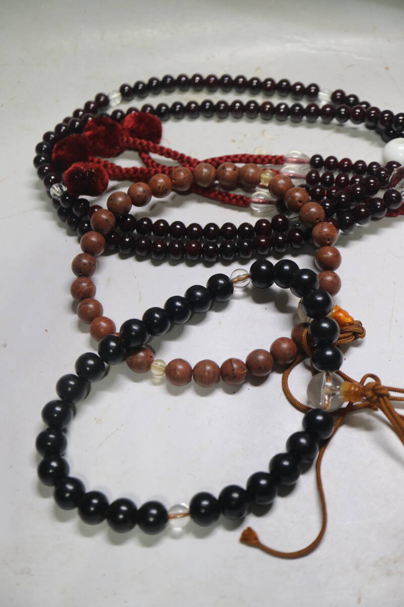 お数珠 数珠 念珠 3種_画像1