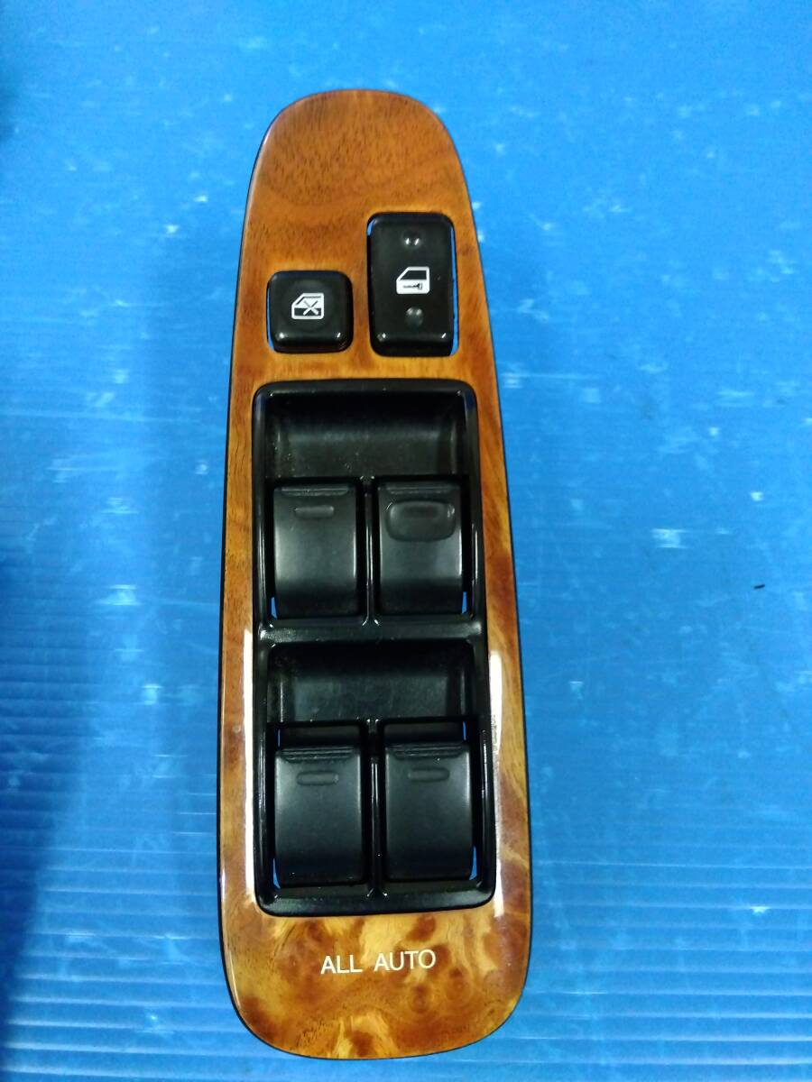 トヨタ セルシオ UCF21後期外し パワーウインドウスイッチ 茶木目調 動作確認済 4点セット_画像4