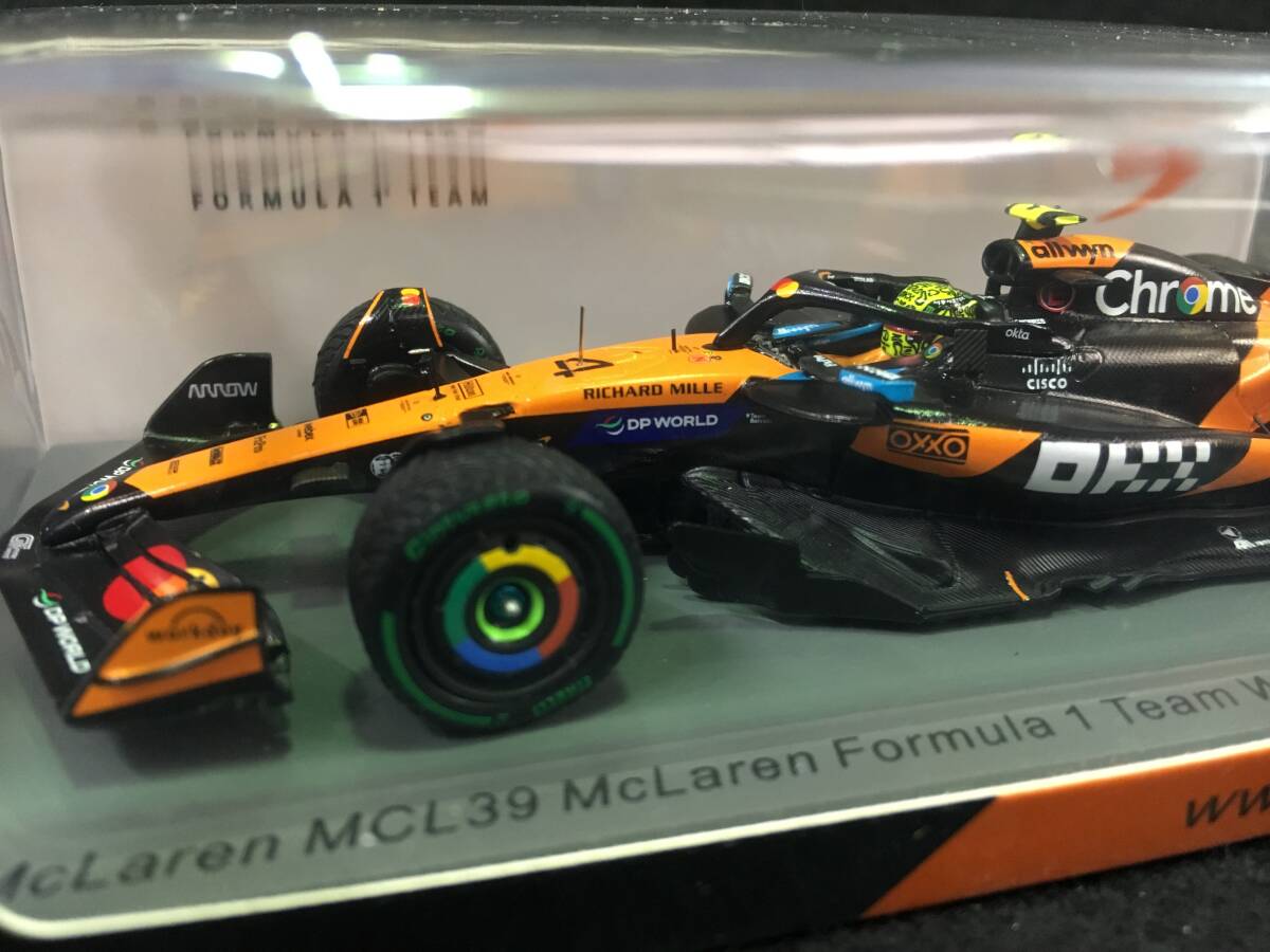 ●新品未開封●S9581●スパーク 1/43 マクラーレン F1チーム 2025 F1 オーストラリアGP ウィナー #4 L.ノリス _画像2