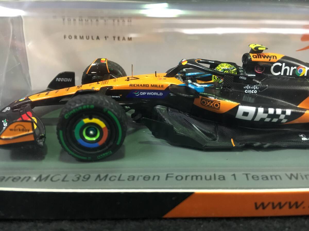 ●新品未開封●S9581●スパーク 1/43 マクラーレン F1チーム 2025 F1 オーストラリアGP ウィナー #4 L.ノリス _画像3