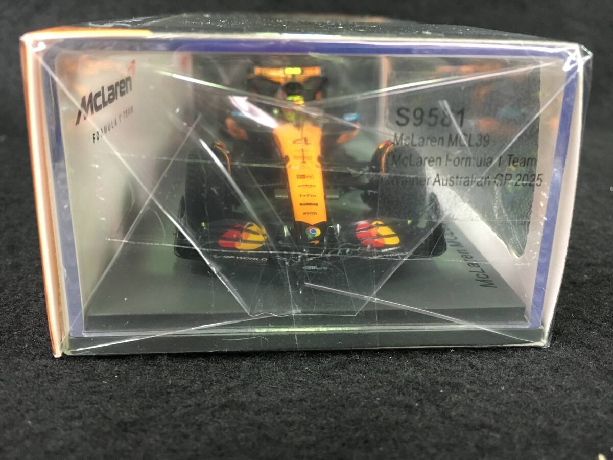 ●新品未開封●S9581●スパーク 1/43 マクラーレン F1チーム 2025 F1 オーストラリアGP ウィナー #4 L.ノリス _画像8