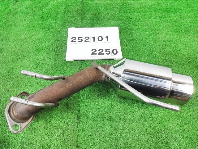 ☆ゼストスポーツ JE1☆ リアマフラー メーカー不明 P07Aターボ車用 1ピース ★送料無料(沖縄・離島は除く)★ 252101_画像1
