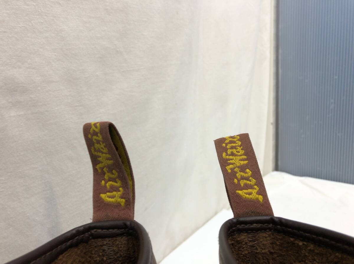  Dr. Martens Dr.Martens кожа ботинки UK6 25cm Brown мужской 8 отверстие F27