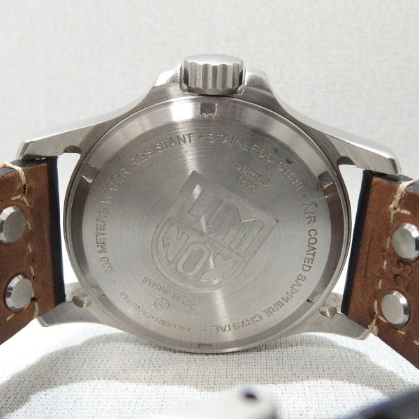★LUMINOX ATACAMA FIELD SERIES 1820 デイデイト クォーツ 腕時計 アタカマ フィールド シリーズ ルミノックス★ジャンク_画像5