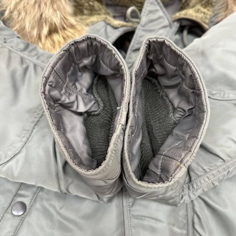 アヴィレックス N-3B 後期 復刻 フライト ジャケット ファー 6112070 M_画像7