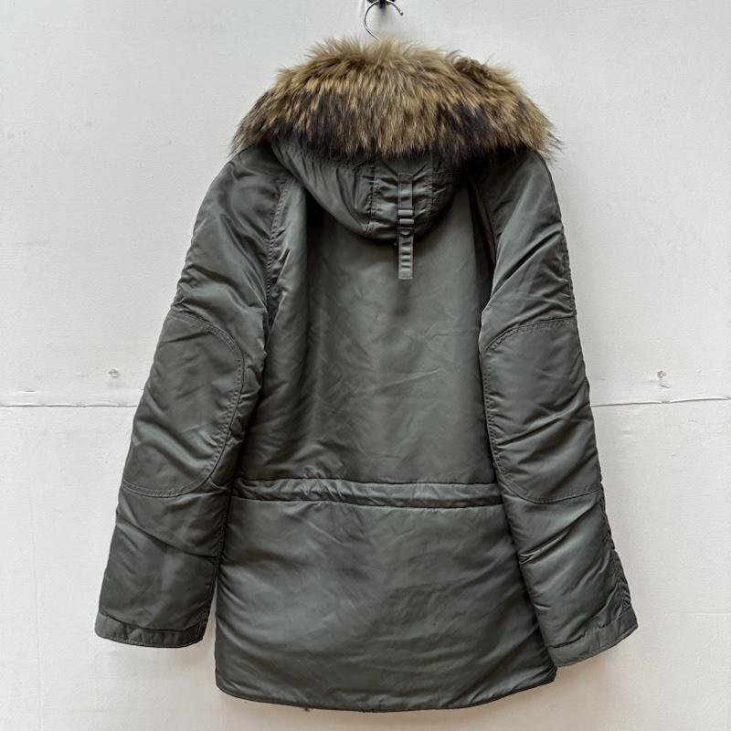 アヴィレックス N-3B 後期 復刻 フライト ジャケット ファー 6112070 M_画像2