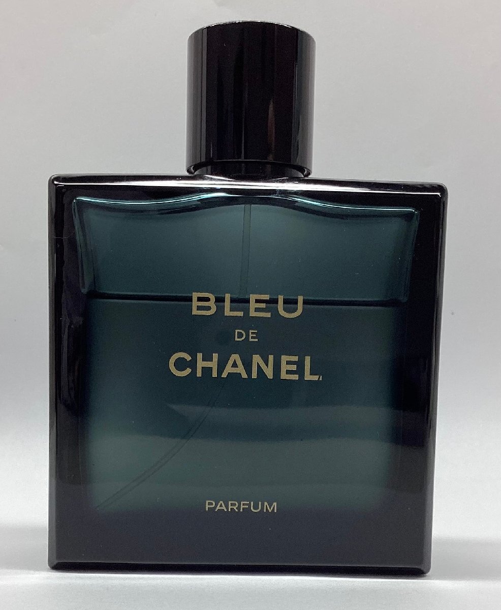 【中古品】BLEU DE CHANEL ブルー ドゥ シャネル パルファム ヴァポリザター 香水 100mL 残量7割 箱あり_画像2