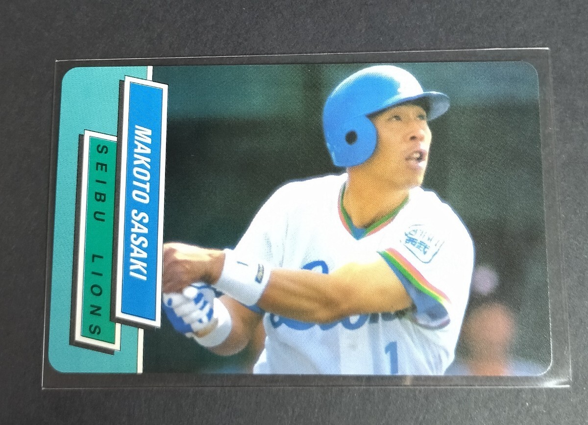1995年カルビー 佐々木誠(西武)No,12。 _画像1