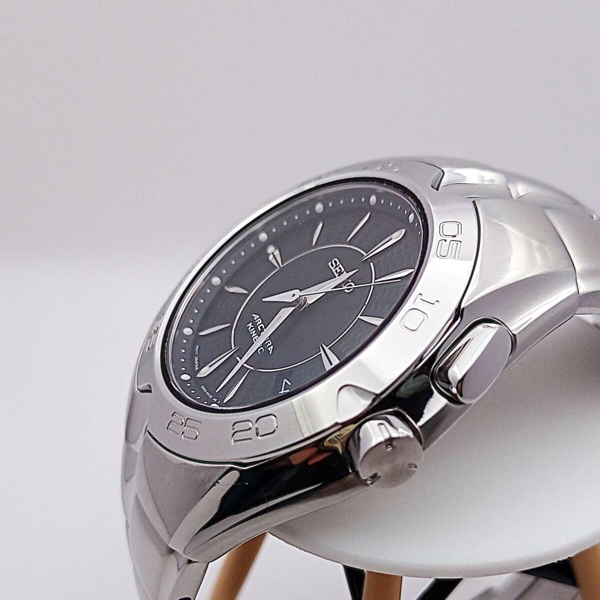 「上映:宝島」 SEIKOセイコーキネティック アークチュラ 5M62-0AX0 稼働美品 二次電池交換済 希少性高_画像2