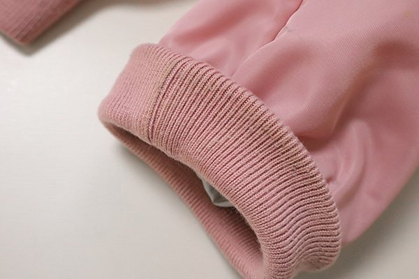 主役のピンク* ZARA BASIC ◆ MA-1 中綿 ボンバージャケット Mサイズ ピンク ブルゾン ザラ ◆ K2J_画像7