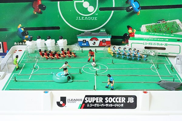  редкий 90 годы * J.LEAGUE SUPER SOCCER JUMBO J Lee g super футбол jumbo retro игрушка настольная игра Epo k фирма * оплата при получении отправка / прямой . возможно 
