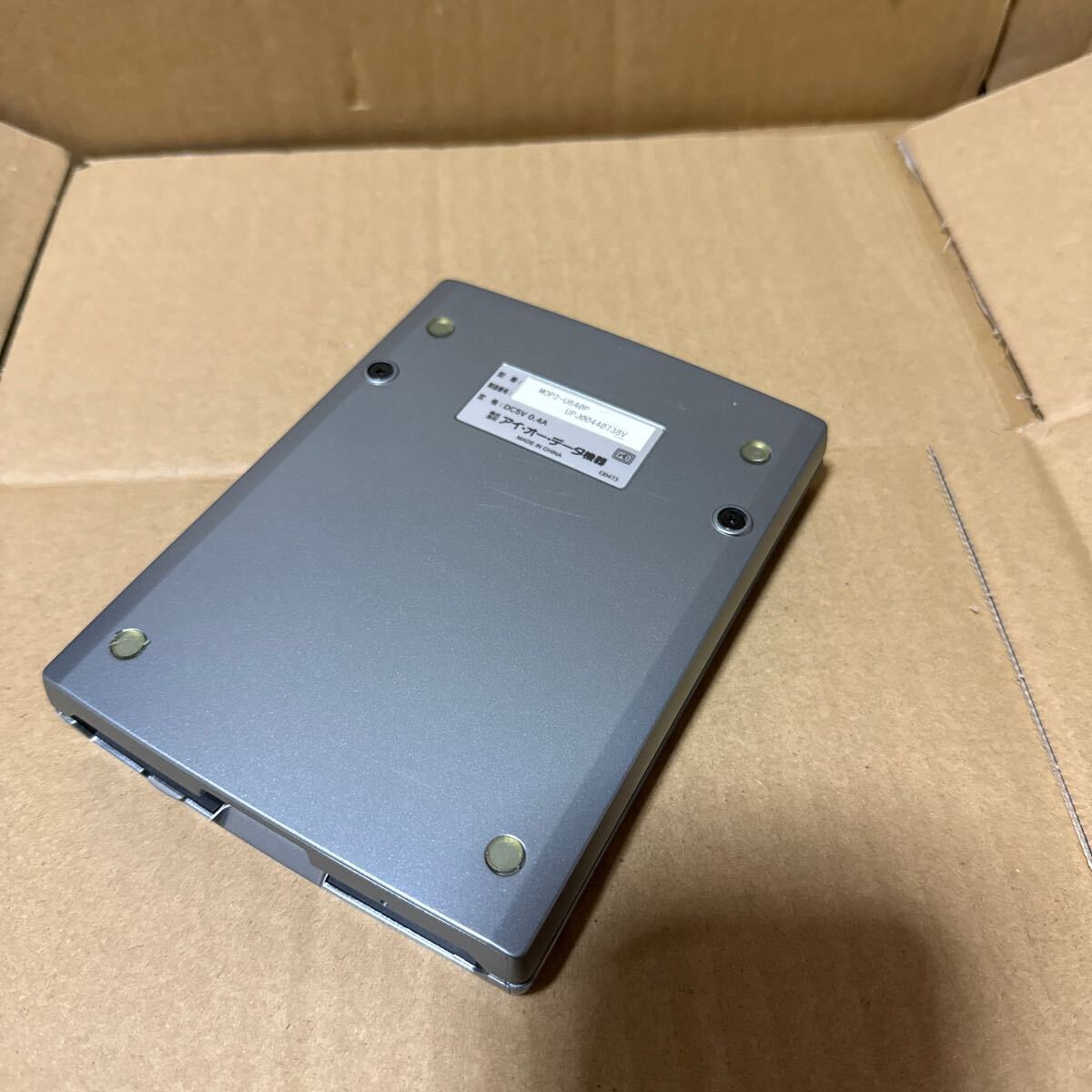 あ-8525）IODATA MOドライブ MOP2-U640P　本体のみ_画像5