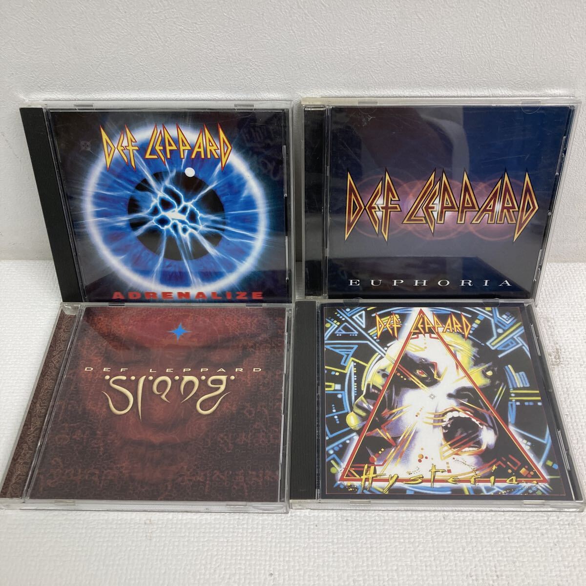 I1017P3 まとめ★DEF LEPPARD デフ・レパード CD 8巻セット 音楽 洋楽 ハードロック / ADRENALIZE / VAULT / EUPHORIA / RETRO ACTIVE 他_画像3