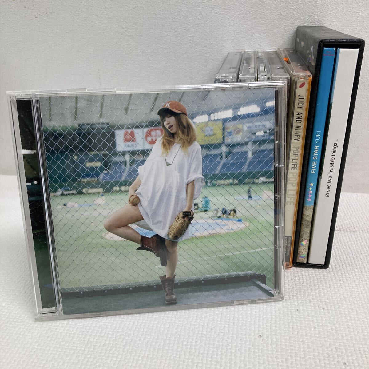 I1017P3 まとめ★JUDY AND MARY / YUKI CD 7巻セット 音楽 邦楽 / THE POWER SOURCE / POP LIFE / FIVE STAR / プレイボール 他_画像1