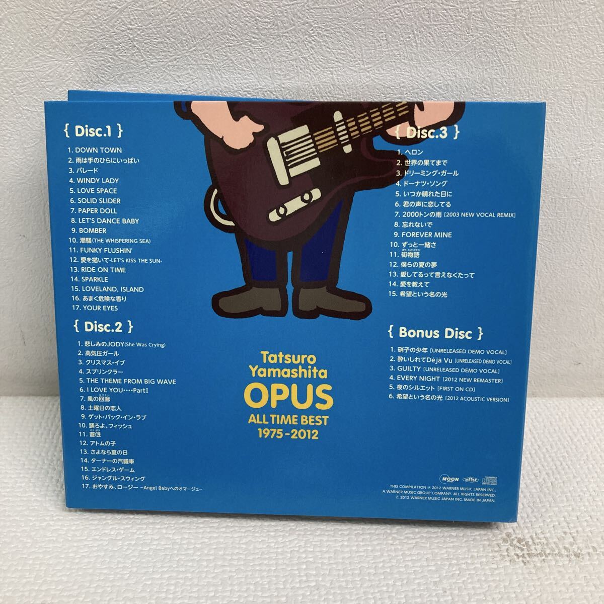 1/2 I1017Q3 山下達郎 Tatsuro Yamashita OPUS ALL TIME BEST 1975-2012 CD 4枚組 音楽 邦楽 MOON / 踊ろよ、フィッシュ / RIDE ON TIME 他_画像6