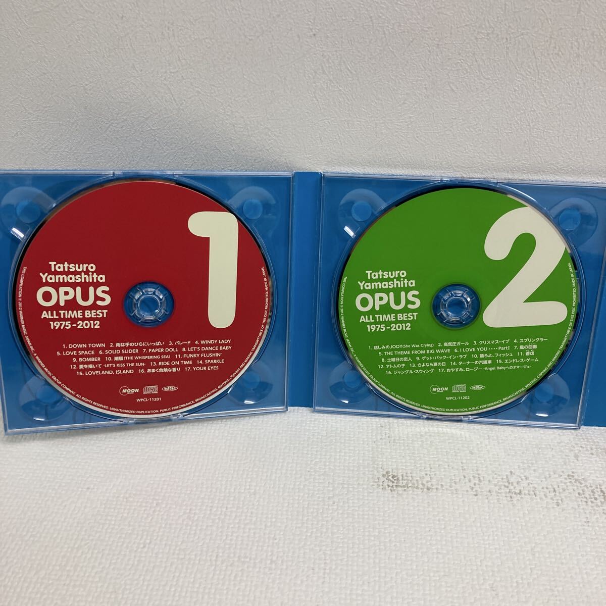 1/2 I1017Q3 山下達郎 Tatsuro Yamashita OPUS ALL TIME BEST 1975-2012 CD 4枚組 音楽 邦楽 MOON / 踊ろよ、フィッシュ / RIDE ON TIME 他_画像8