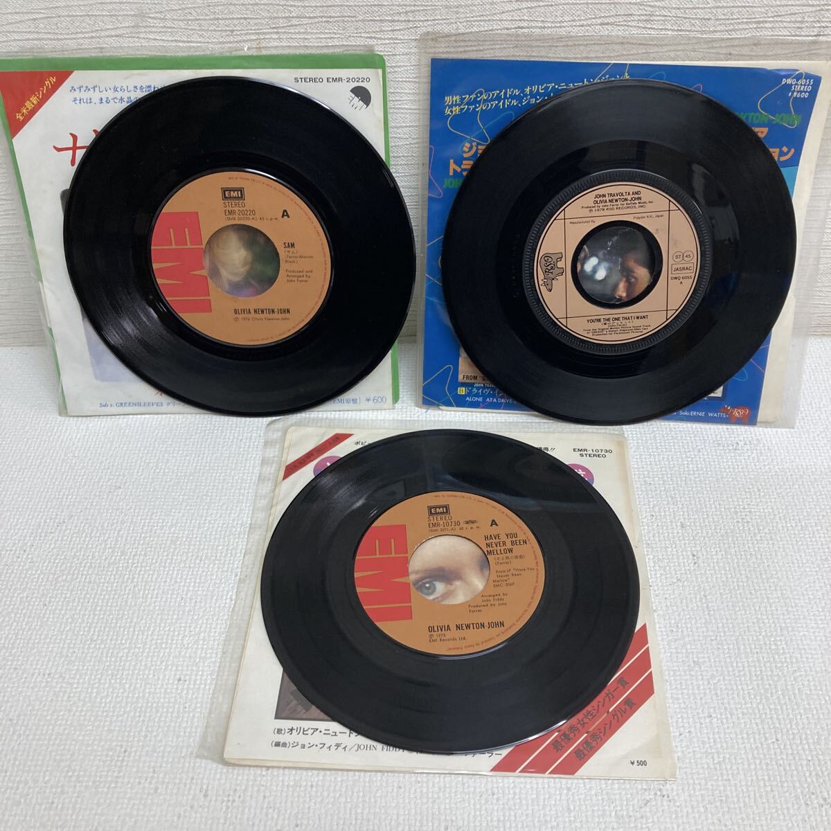 I1019A3 まとめ★オリビア・ニュートン・ジョン OLIVIA NEWTON-JOHN EP レコード 12巻セット 音楽 洋楽 / ザナドゥ / ジョリーン 他_画像3