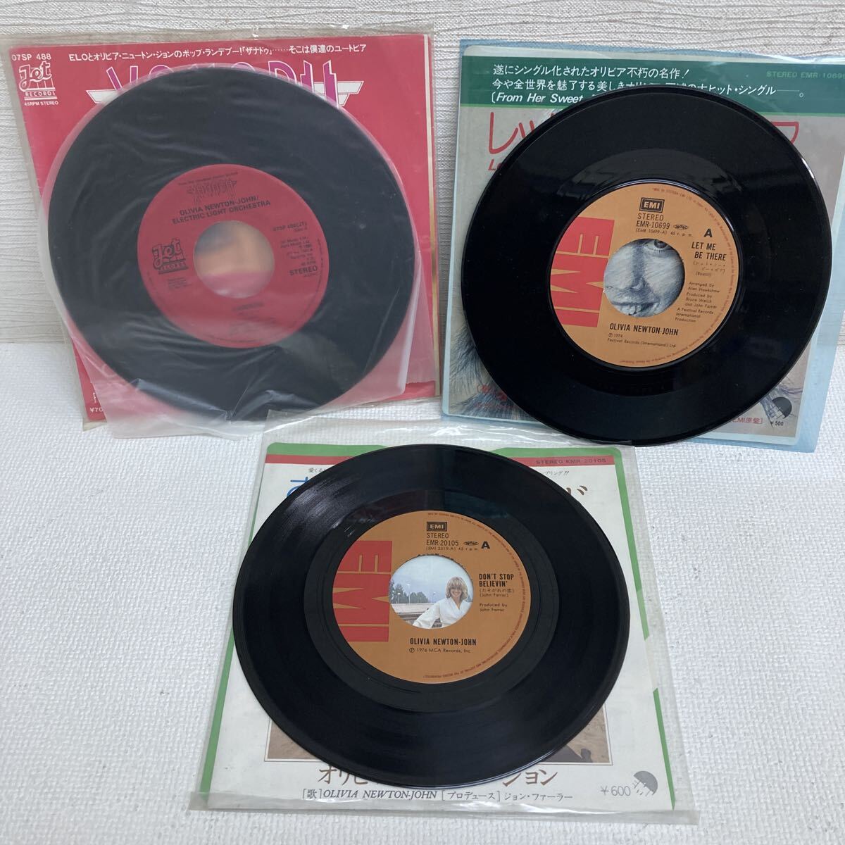 I1019A3 まとめ★オリビア・ニュートン・ジョン OLIVIA NEWTON-JOHN EP レコード 12巻セット 音楽 洋楽 / ザナドゥ / ジョリーン 他_画像7