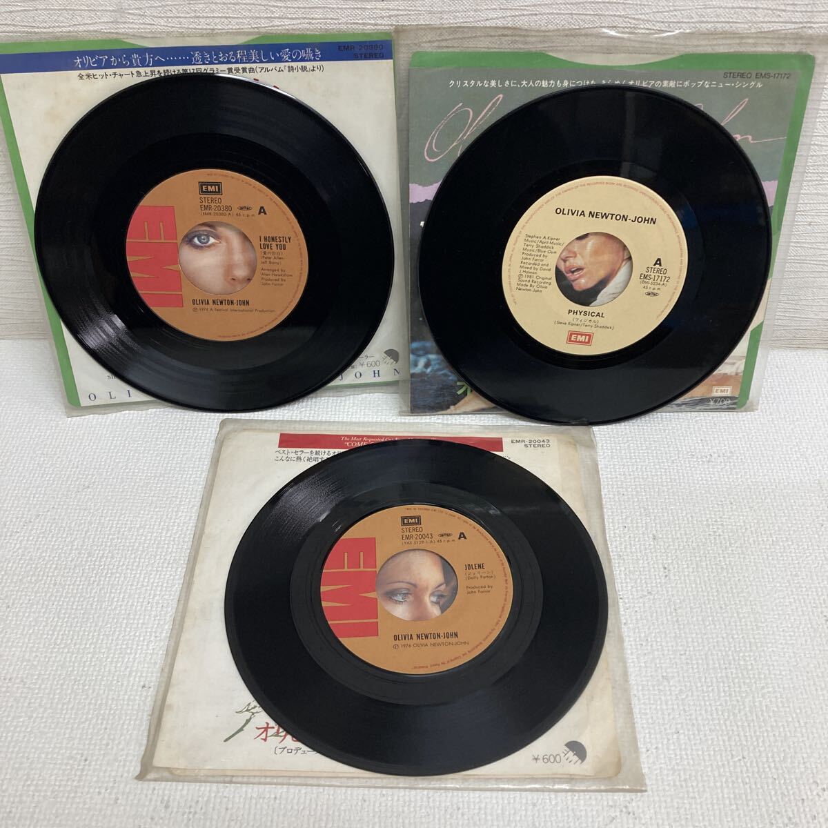 I1019A3 まとめ★オリビア・ニュートン・ジョン OLIVIA NEWTON-JOHN EP レコード 12巻セット 音楽 洋楽 / ザナドゥ / ジョリーン 他_画像9