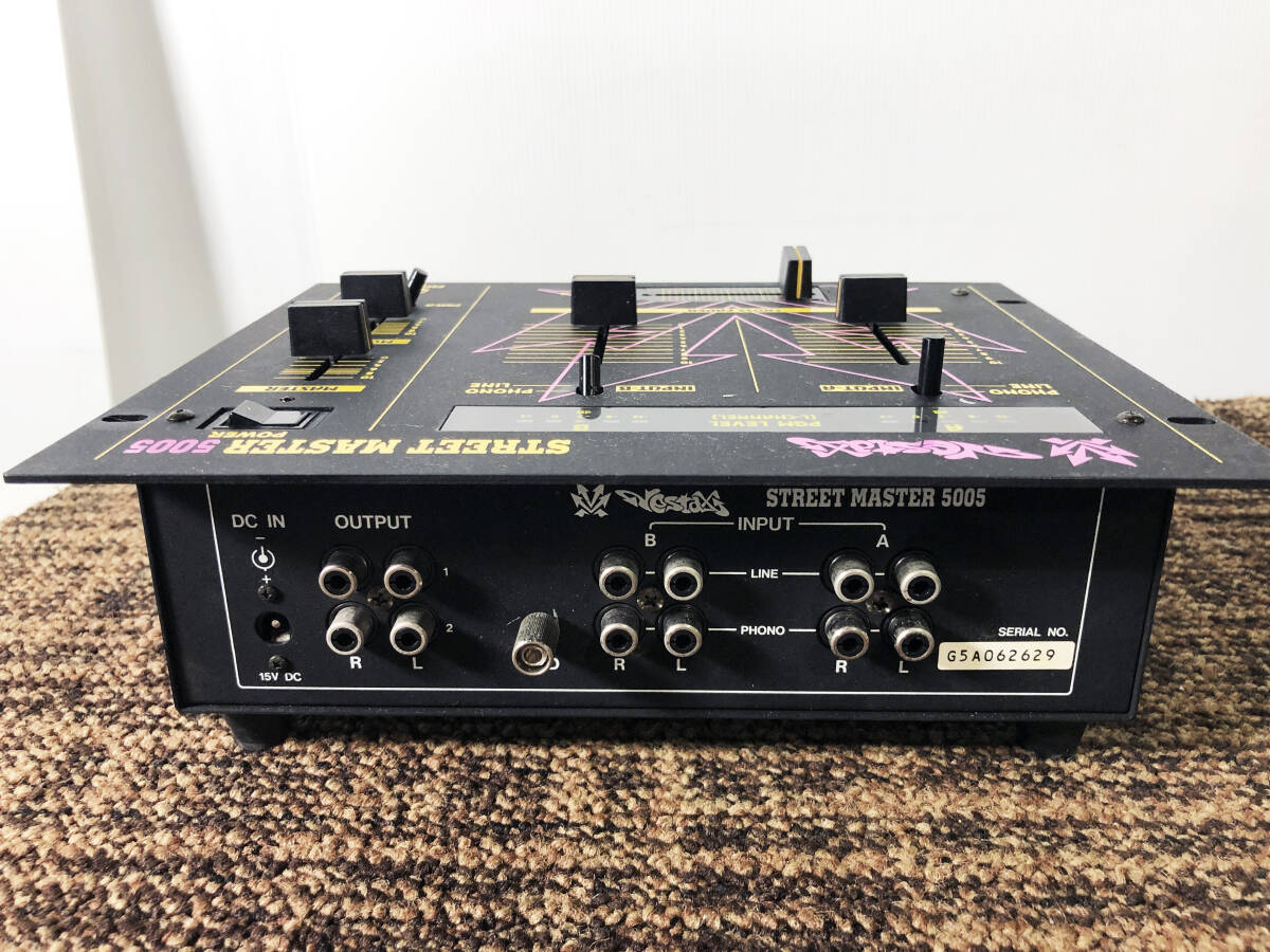 中古★Vestax/ベスタクス　 STREET MASTER 5005　ミキサー　DJミキサー　楽器機材【5005】FKXZ_画像9