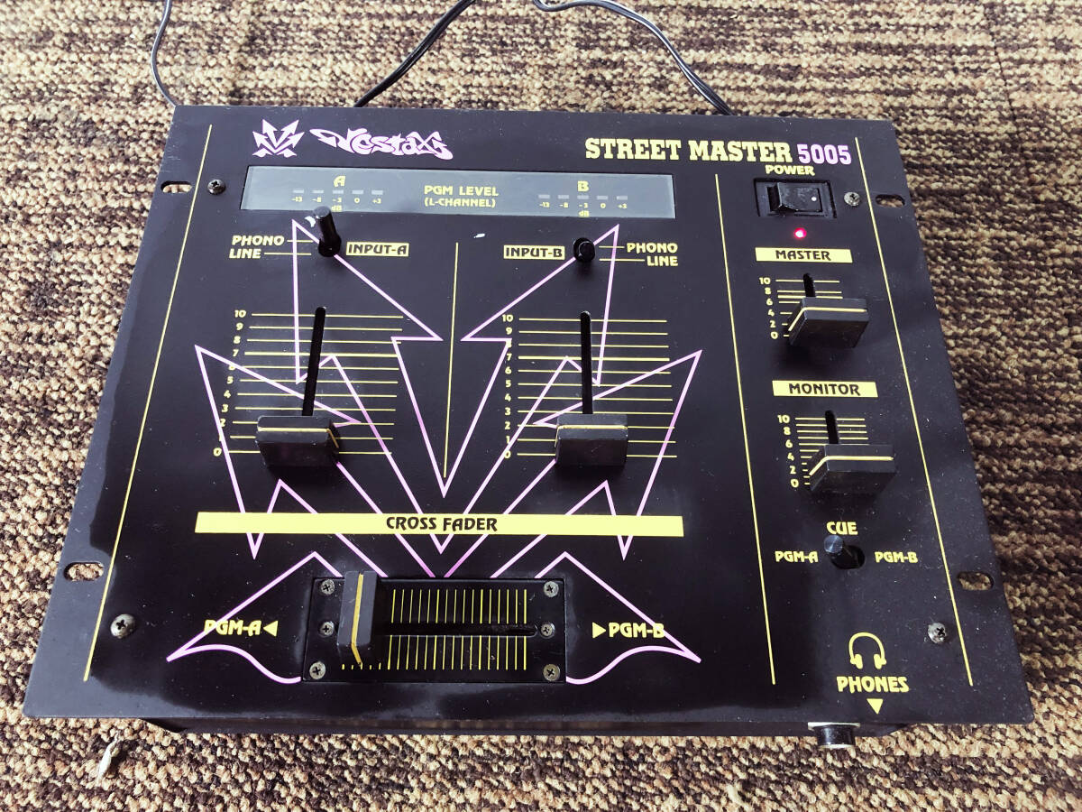 中古★Vestax/ベスタクス　 STREET MASTER 5005　ミキサー　DJミキサー　楽器機材【5005】FKXZ_画像2