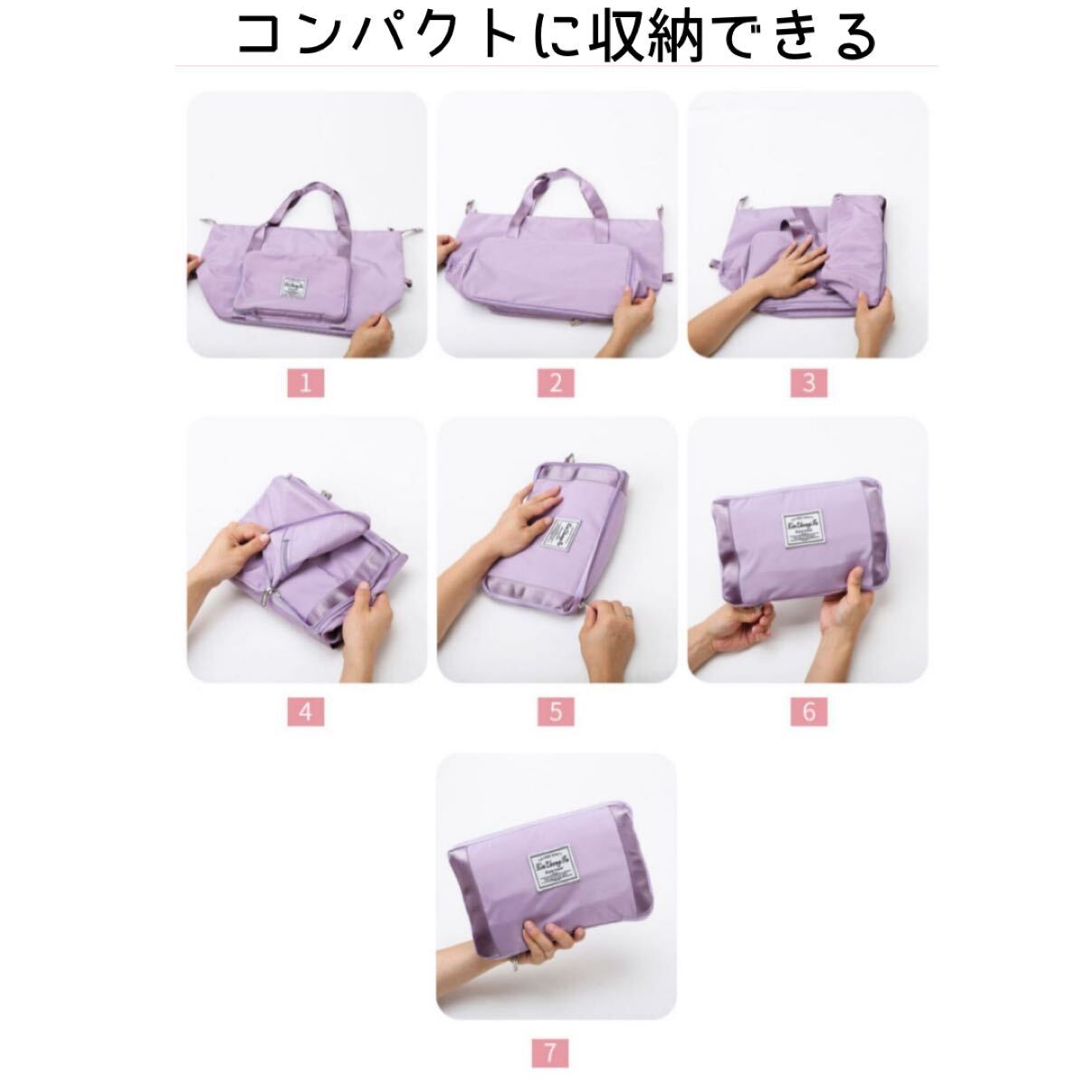  большая вместимость легкий водонепроницаемый путешествие сумка складной путешествие мужской женский двоякое применение сумка "Boston bag" большая вместимость путешествие .. путешествие Carry on сумка 