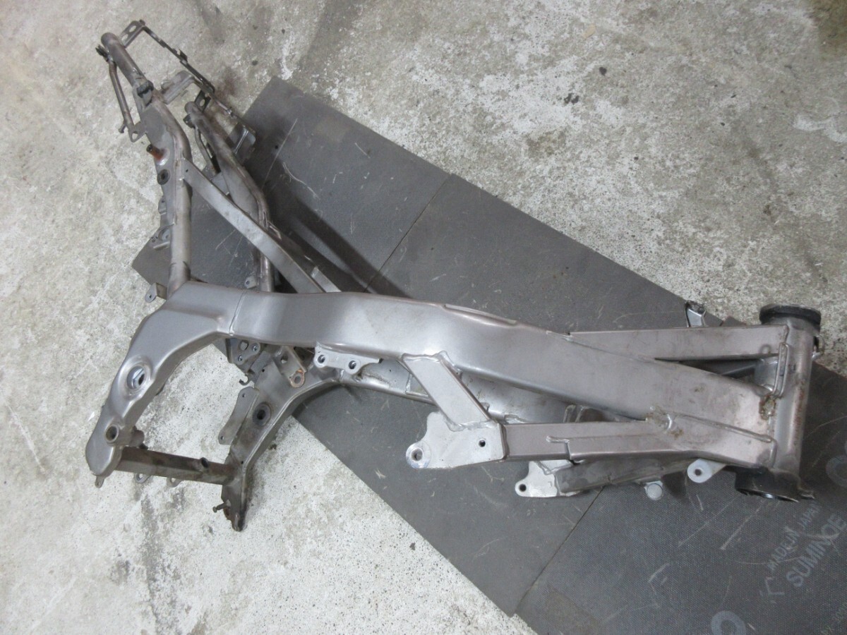 【D1277】■即決■ヤマハ ジール250 フレーム 販売証明書付き 美品!!【茨城発】3YX ZERL250同梱多いほど送料お得!売切! ジール_画像7