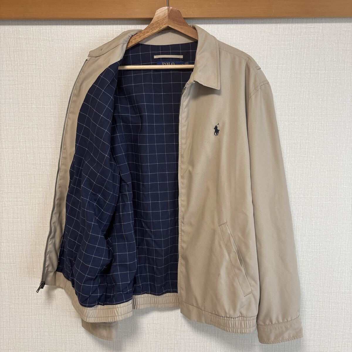 Polo Ralph Lauren ベージュ スウィングトップ L_画像2