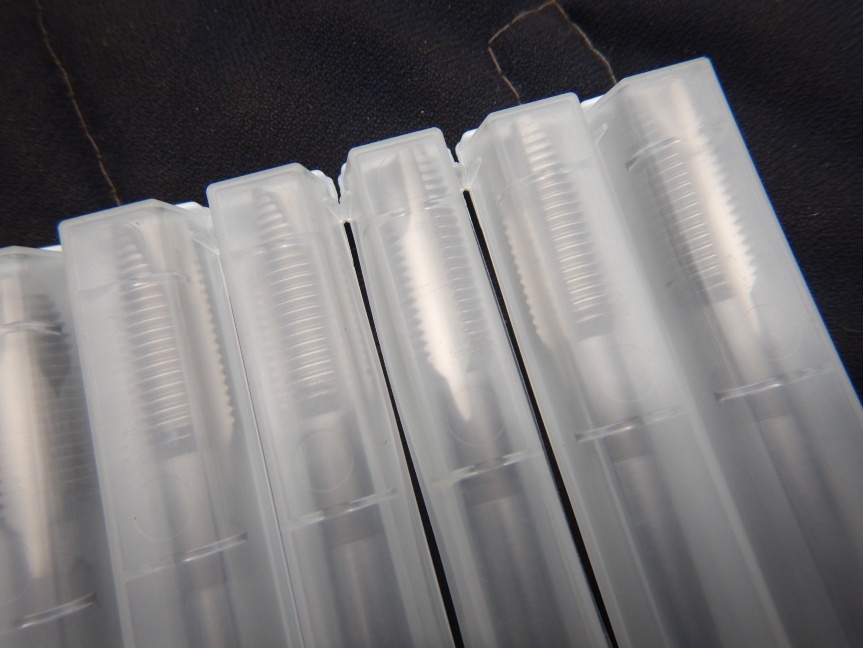 即決税0円未使用品「9本組」OSGポイントタップロングシャンクEX-LT-POT 5P M10×1,25 ×100 STD 13058 100mm一般用_画像5