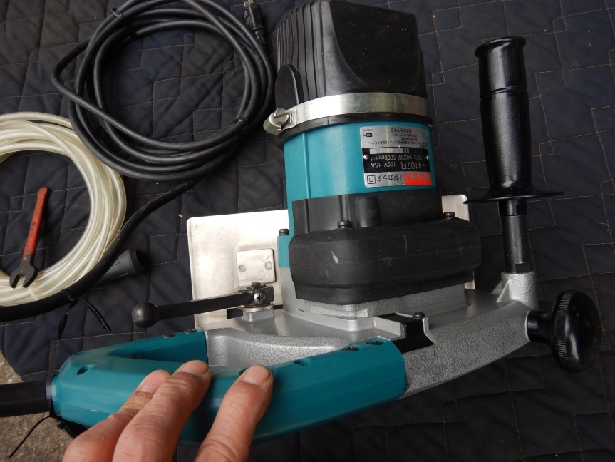  быстрое решение налог 0 иен б/у хороший Makita бетонорезка 4107R diamond диаметр 180mm