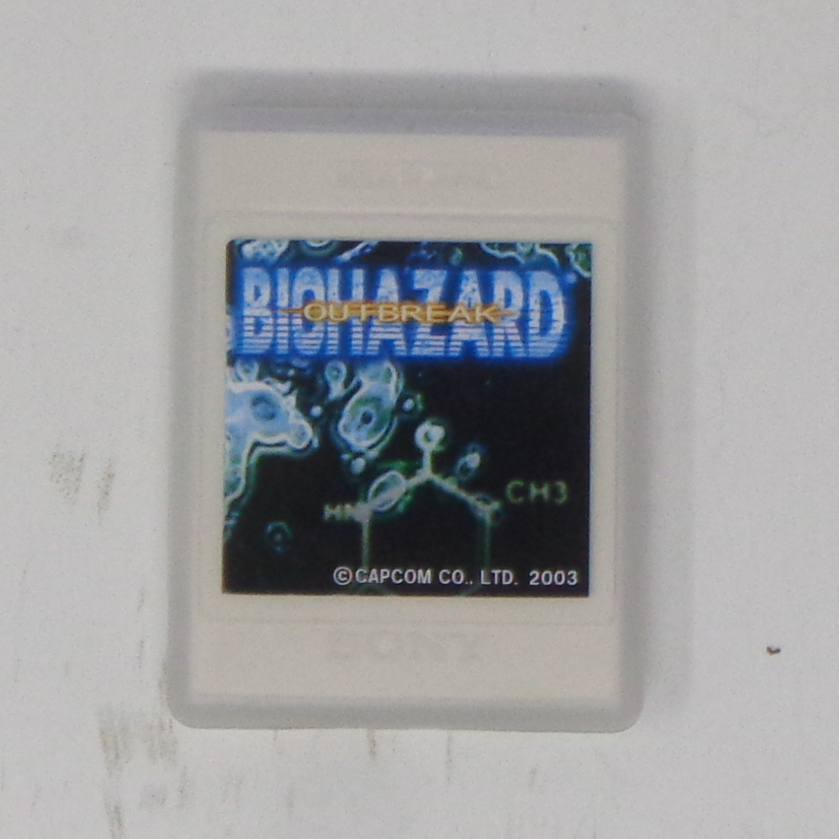 プレイステーション2専用 純正メモリーカード Premium Series BIOHAZARD OUTBREAK 8MB ケース付き 動作確認済み/PS2/ゲーム[Free Shipping]_画像2