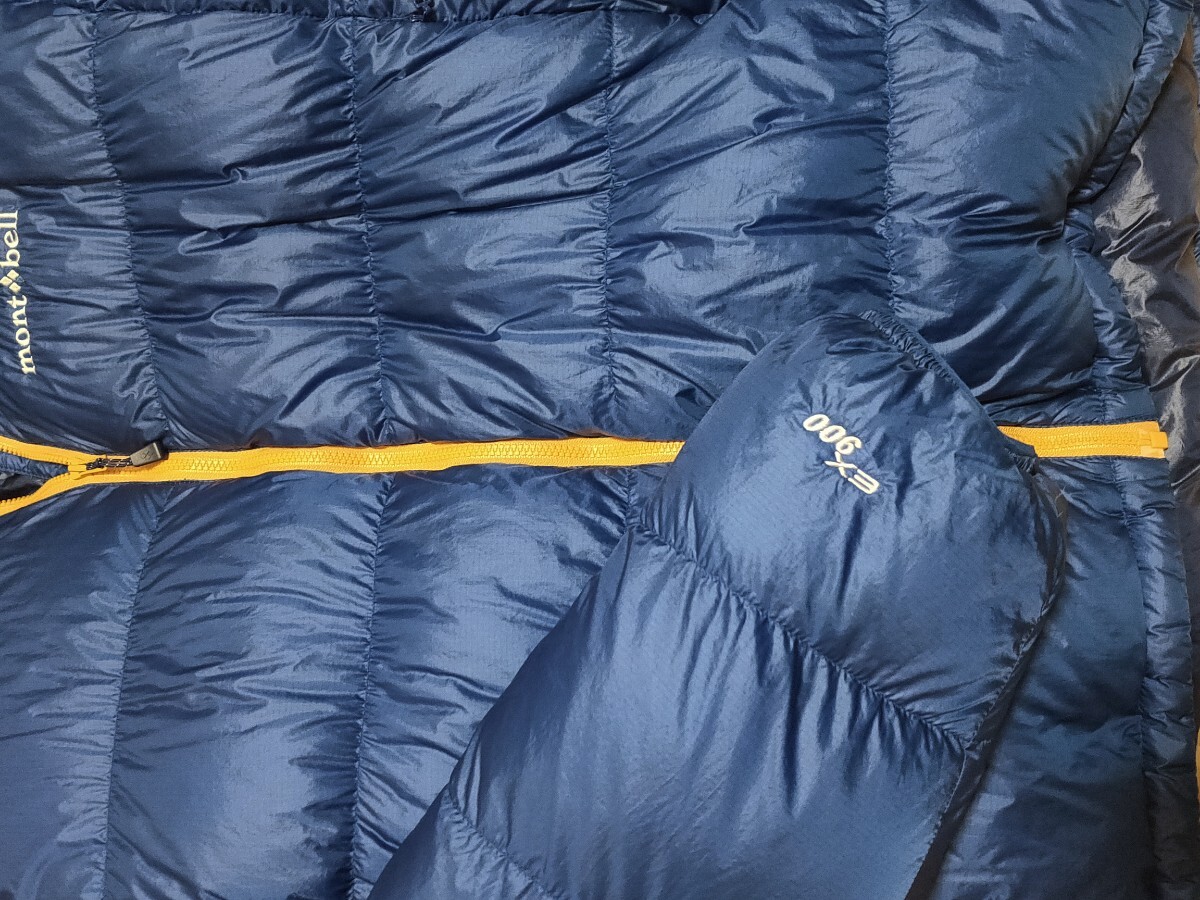 送料無料 ! 最終値下げ モンベル アルチプラノ ダウン パーカ 900 fill power フィルパワー RBL (Blue系) Size XL クリーニング済み_画像3