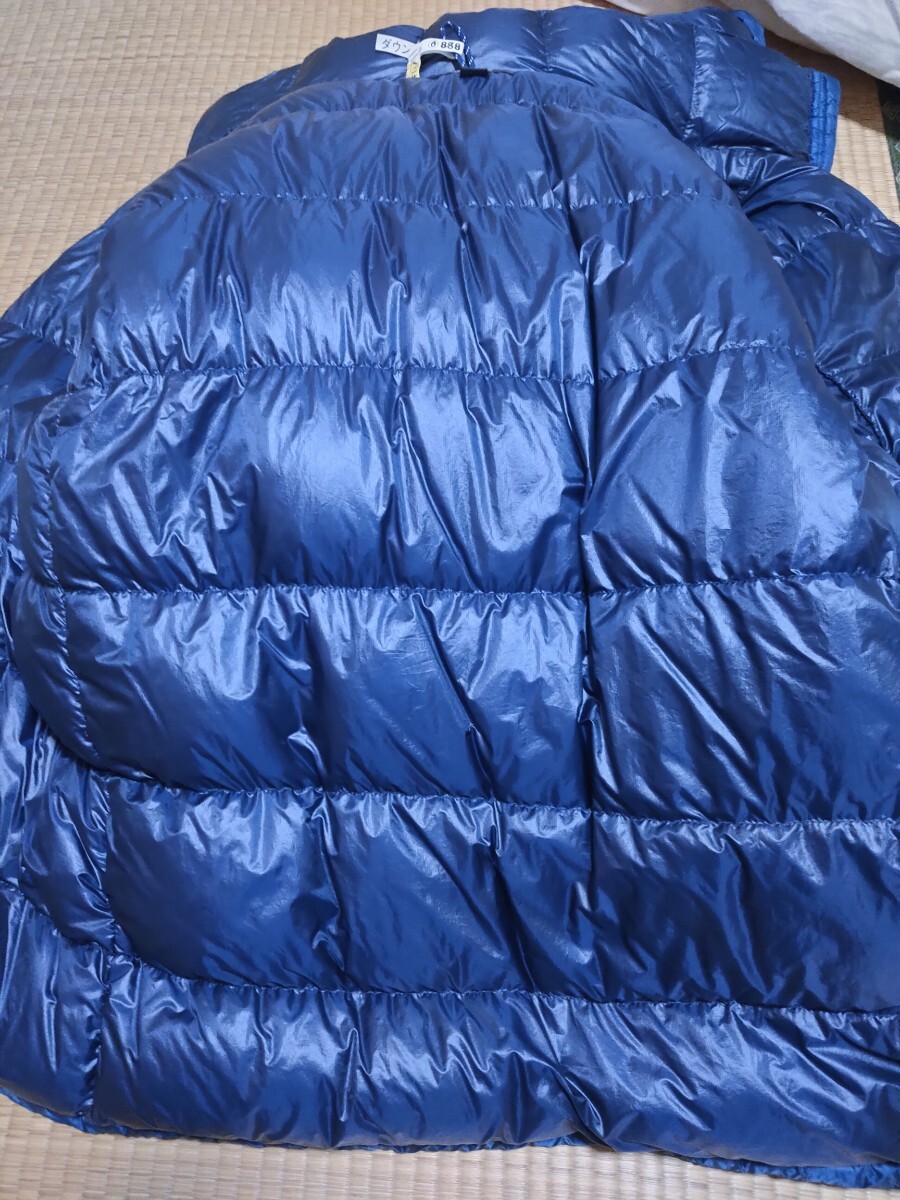 送料無料 ! 最終値下げ モンベル アルチプラノ ダウン パーカ 900 fill power フィルパワー RBL (Blue系) Size XL クリーニング済み_画像8