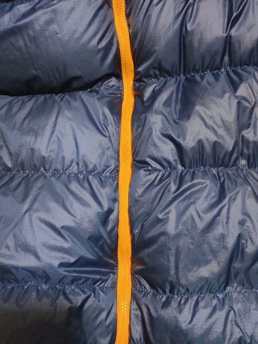 送料無料 ! 最終値下げ モンベル アルチプラノ ダウン パーカ 900 fill power フィルパワー RBL (Blue系) Size XL クリーニング済み_画像9