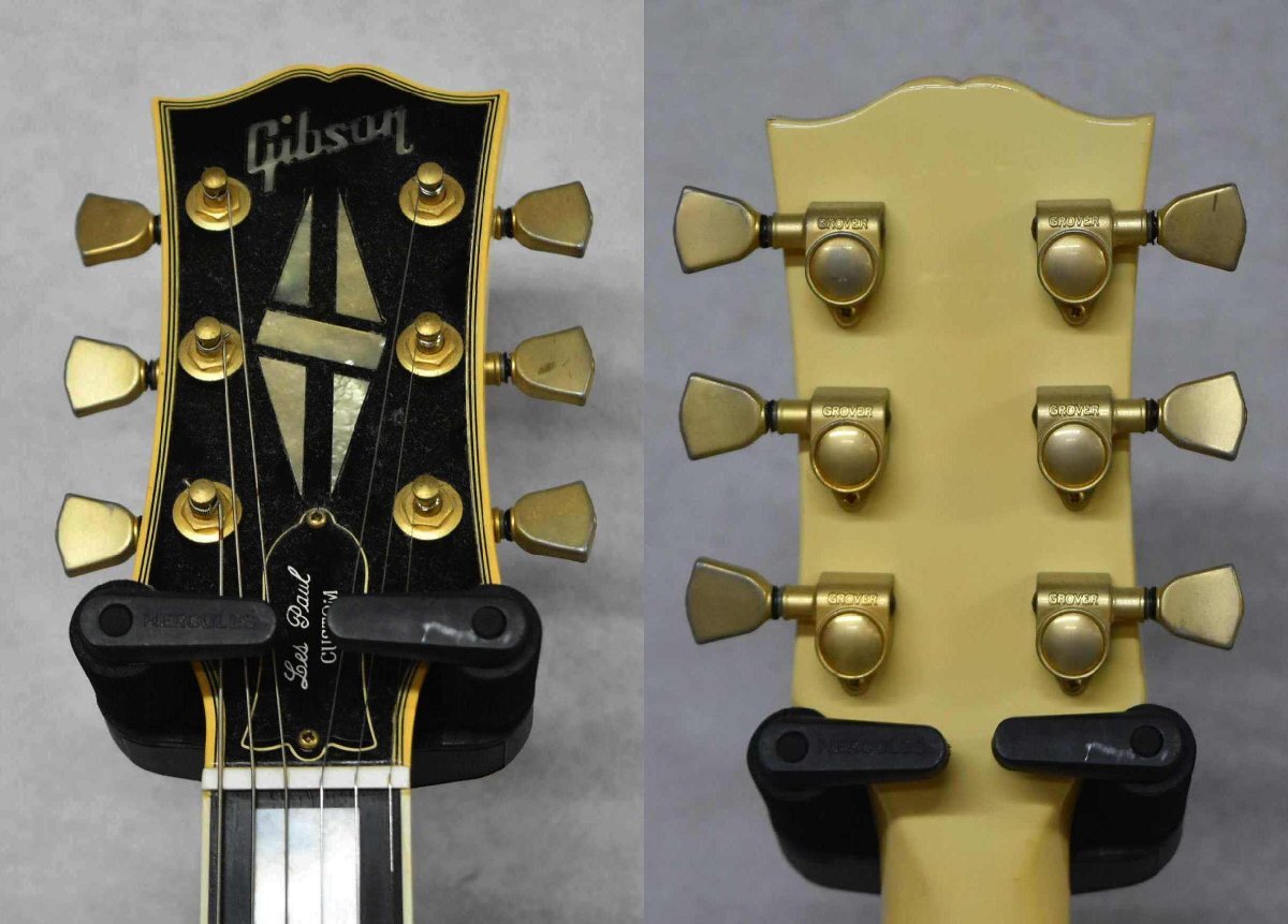 【C】Gibson Les Paul Custom white 2001 エレキギター ギブソン 3074742_画像3