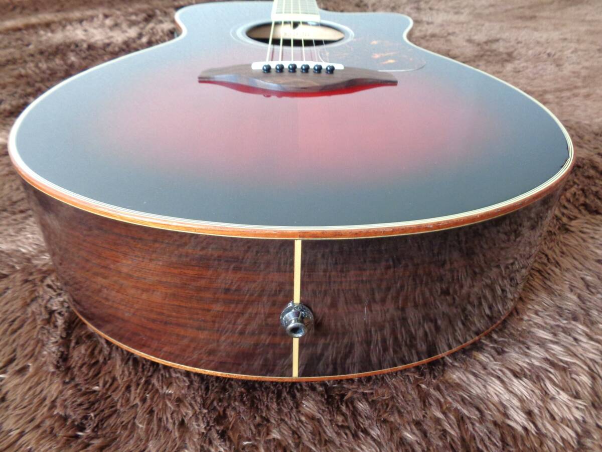 YAMAHA FSX755SC DSR ヤマハ エレアコ 2013年製 純正ギグバッグ付_画像7