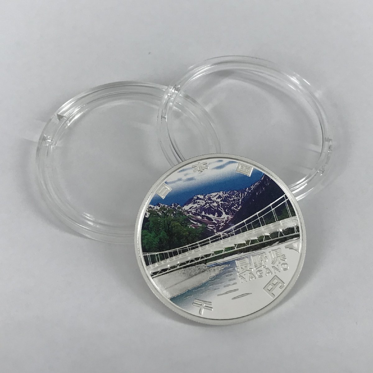 ◇平成21年◇長(zhǎng)野県◇地方自治法施行60周年記念 千円銀貨プルーフ貨幣セット 銀貨　造幣局 B1511