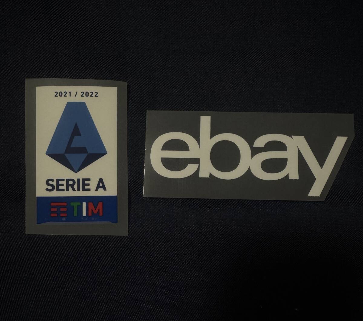 【セリエＡ】セリエAパッチ&インターミラン ebayスポンサーセット_画像1