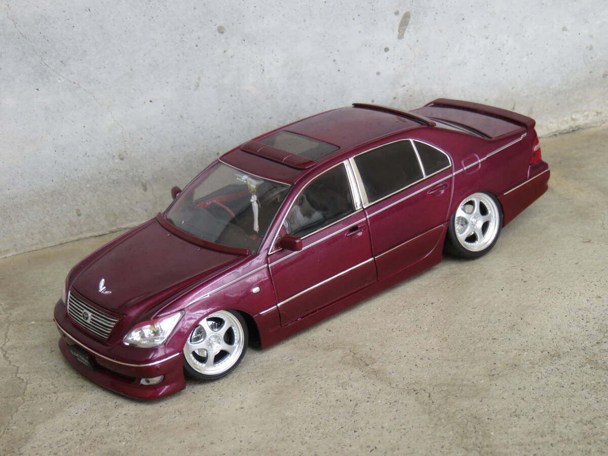★1/24 ホットワークス ジャンクションプロデュース 30セルシオ後期★VIP CAR_画像2