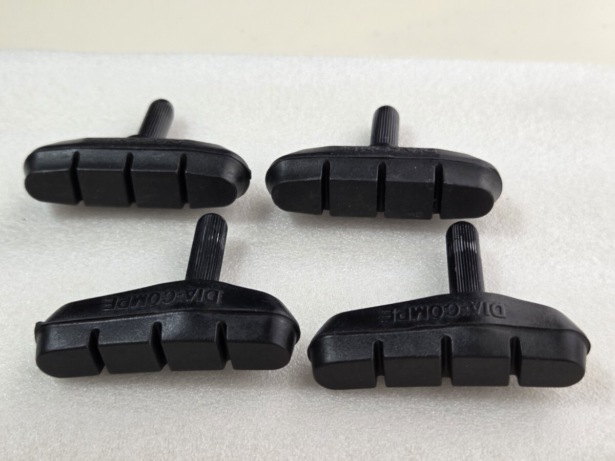 ★★ダイアコンペ カンチブレーキシュー 4個未使用 OLDMTB★★_画像2
