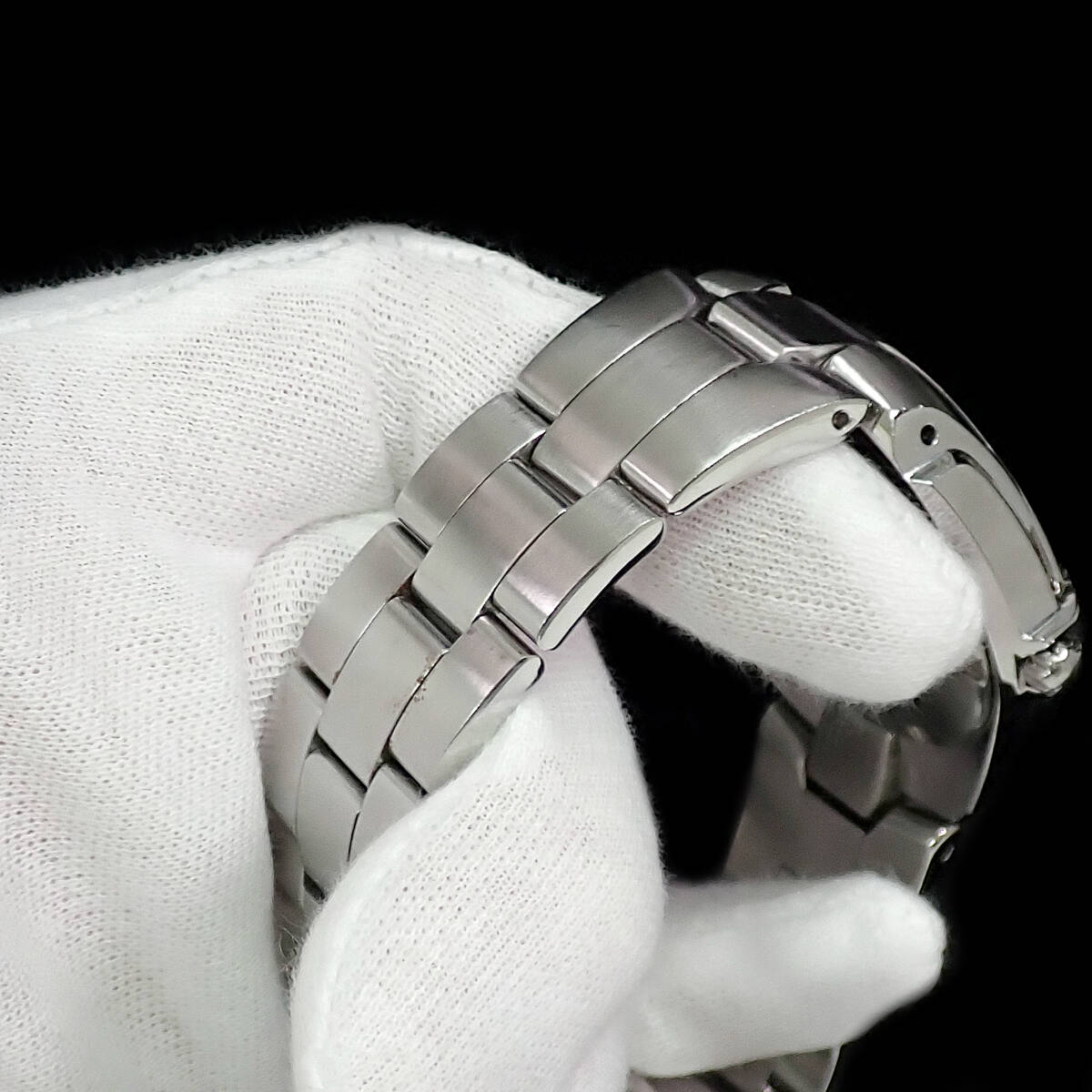 セイコー パーペチュアルカレンダー デイト 8F32-0010 ブルー文字盤 点検動作品 SEIKO Perpetual Calendar_画像9