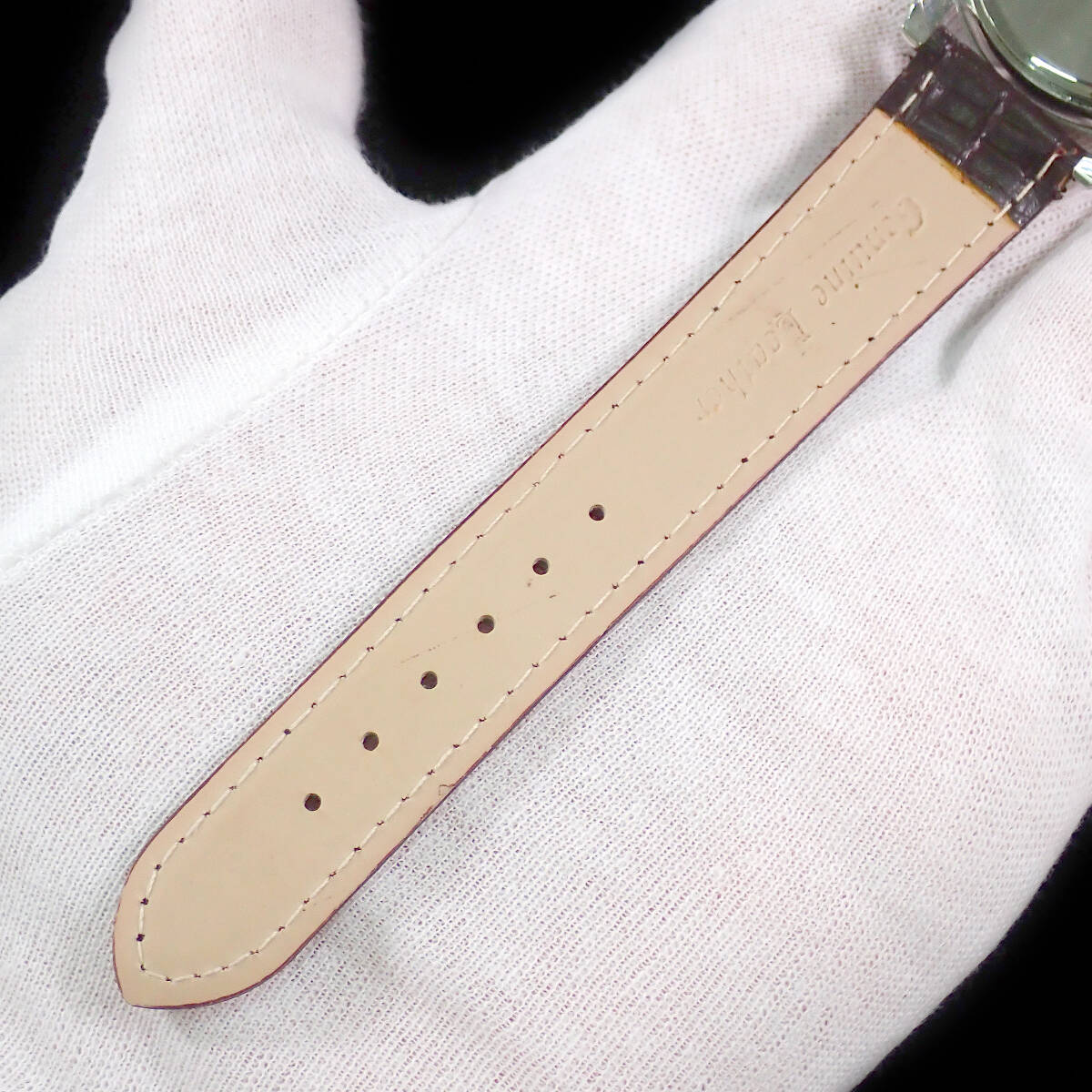 未使用 Old Parr シルバー／ホワイト文字盤 点検動作品 スコッチウイスキー オールドパー _画像8