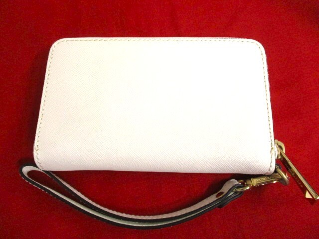 【11895】★マイケルコース MICHAEL KORS★スタッズ コンパクトウォレット / ラウンドファスナー 財布_画像2